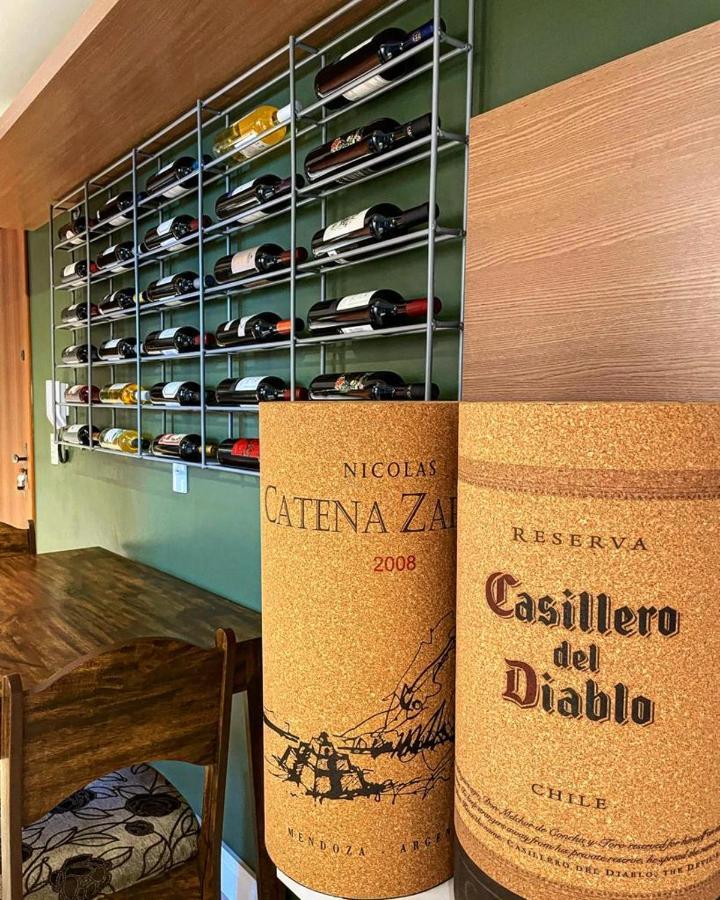 Apartamento Tematico Luxo Mundo Do Vinho! เบงโต กองซัลเวส ภายนอก รูปภาพ